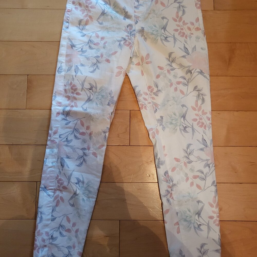 Jeans fleuris